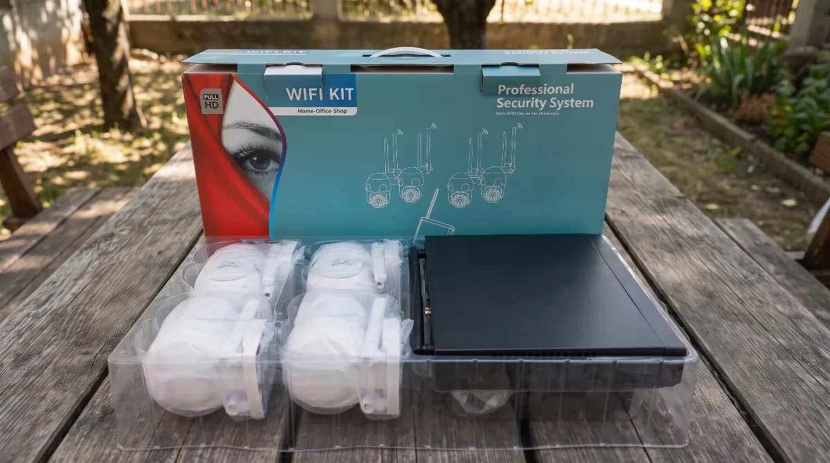 AKCIJA NOVO Video Nadzor Set 4 WiFi Kamere Full HD PTZ NVR 1080P - Karakteristike