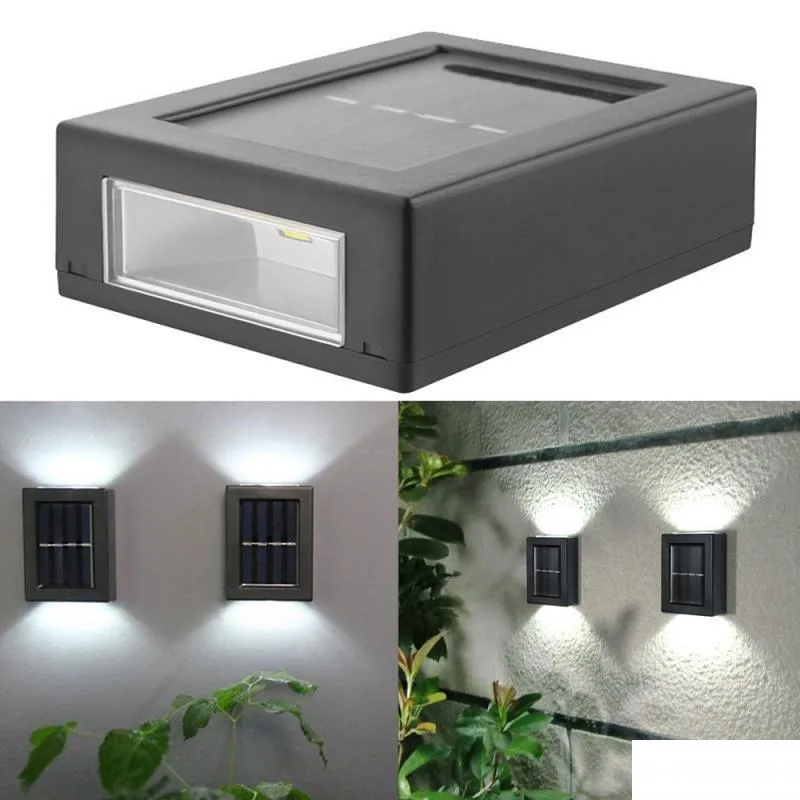 Solarne Zidne LED Lampe 2 Kom (Solarni Reflektor za Fasadu) - Tehnička izrada i anatomske prednosti