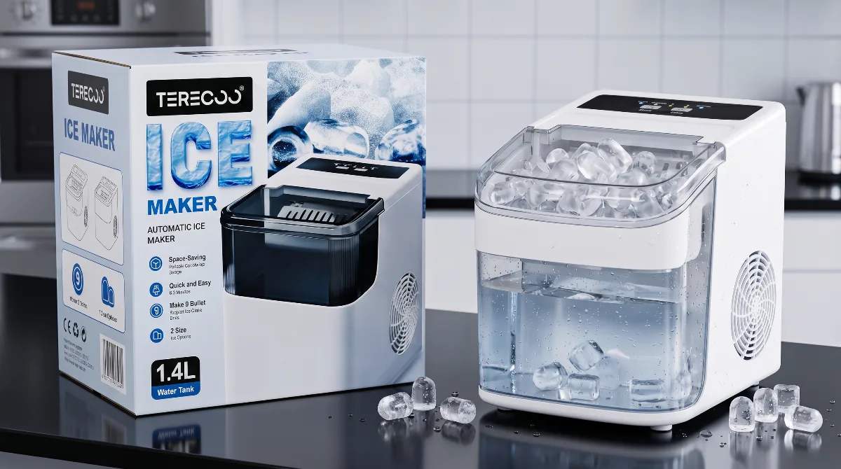 Aparat Za Led Ledomat 1.4L Brza Izrada Kocki Leda