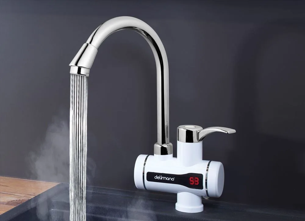 Instant Zidna Električna Česma 3kW Digitalna Delimano Cesma - Tehnička izrada i anatomske prednosti