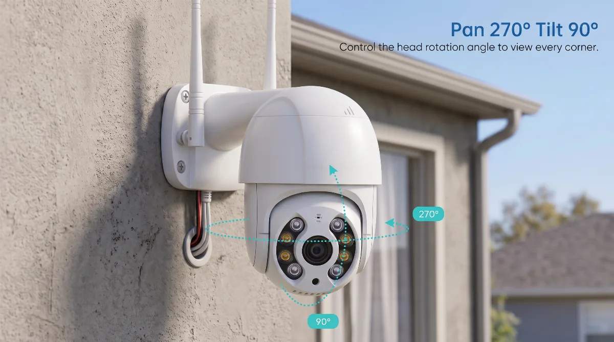 IP WIFI Nadzorna Kamera 1080P Vanjska Rotaciona Kamera