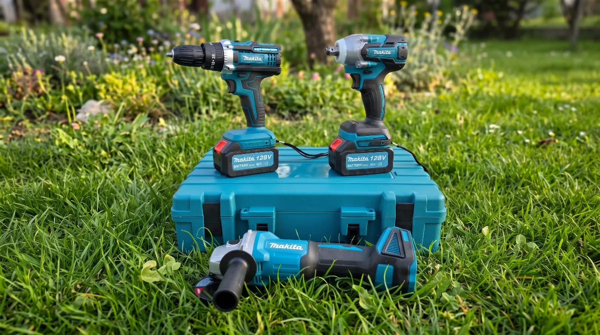 Makita Aku Set 3u1 Brusilica Udarna Bušilica Odvijač