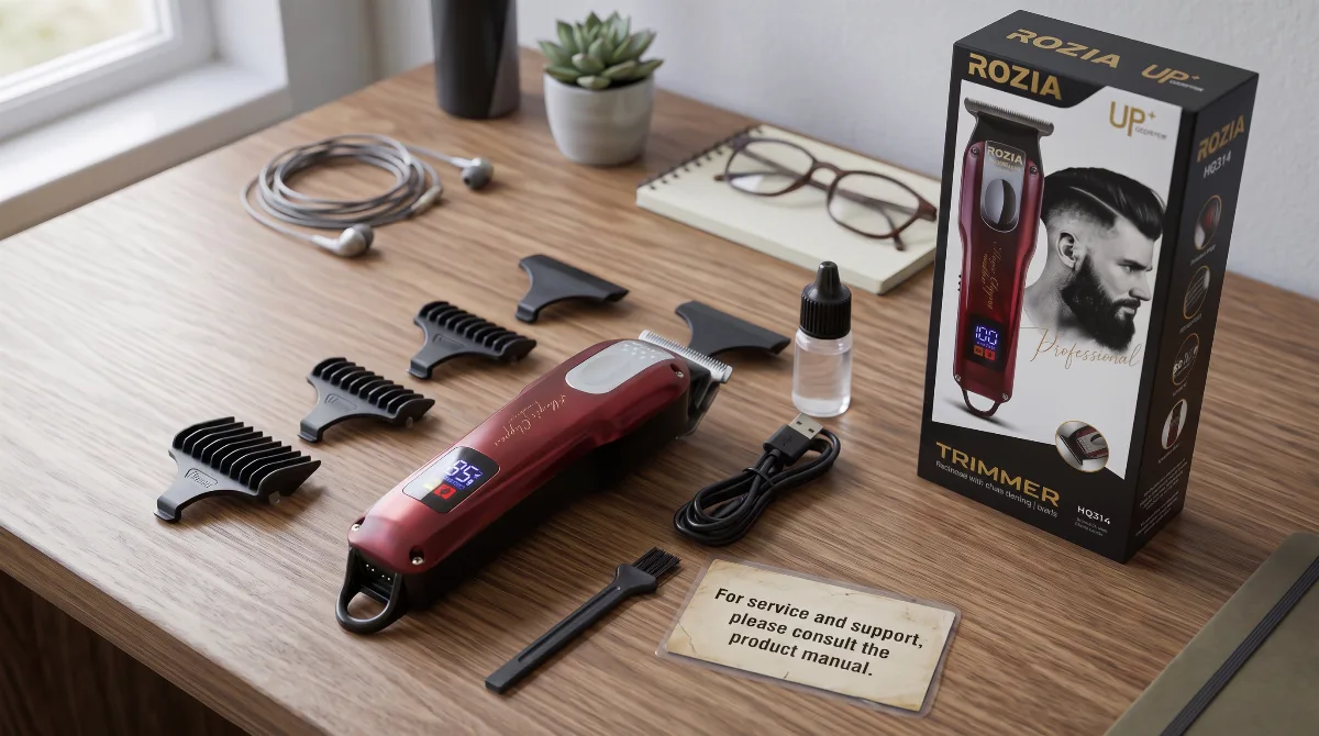 Mašina za Šišanje Rozia HQ314 Trimer Punjivi USB LED Masinica