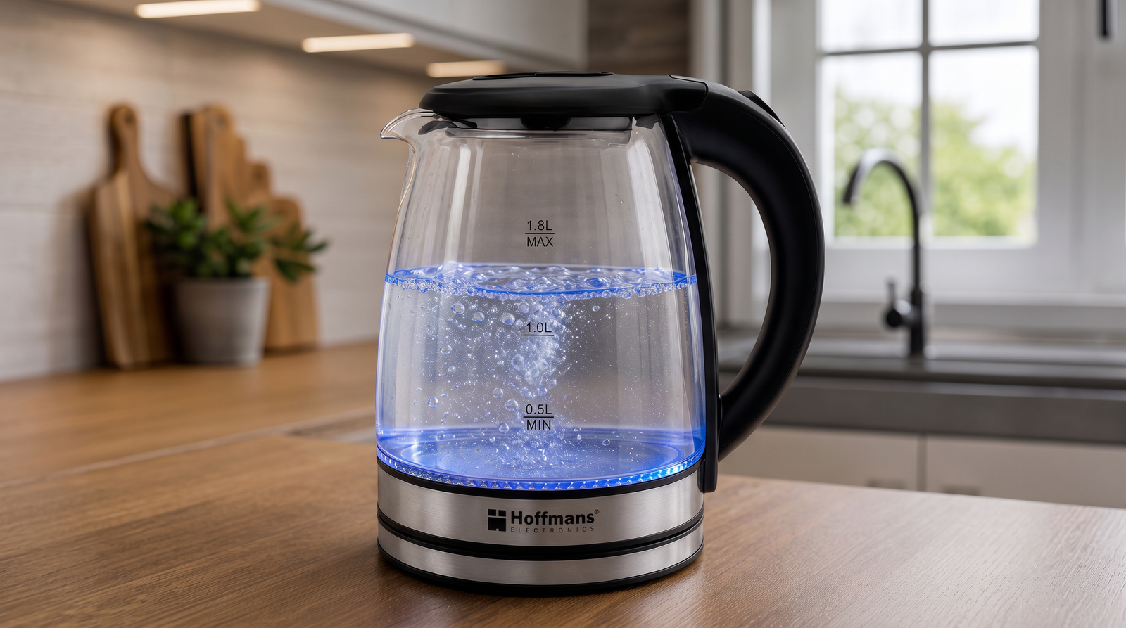 Električno kuhalo za vodu Hoffmans | 2.0L | LED | 2000W - Karakteristike