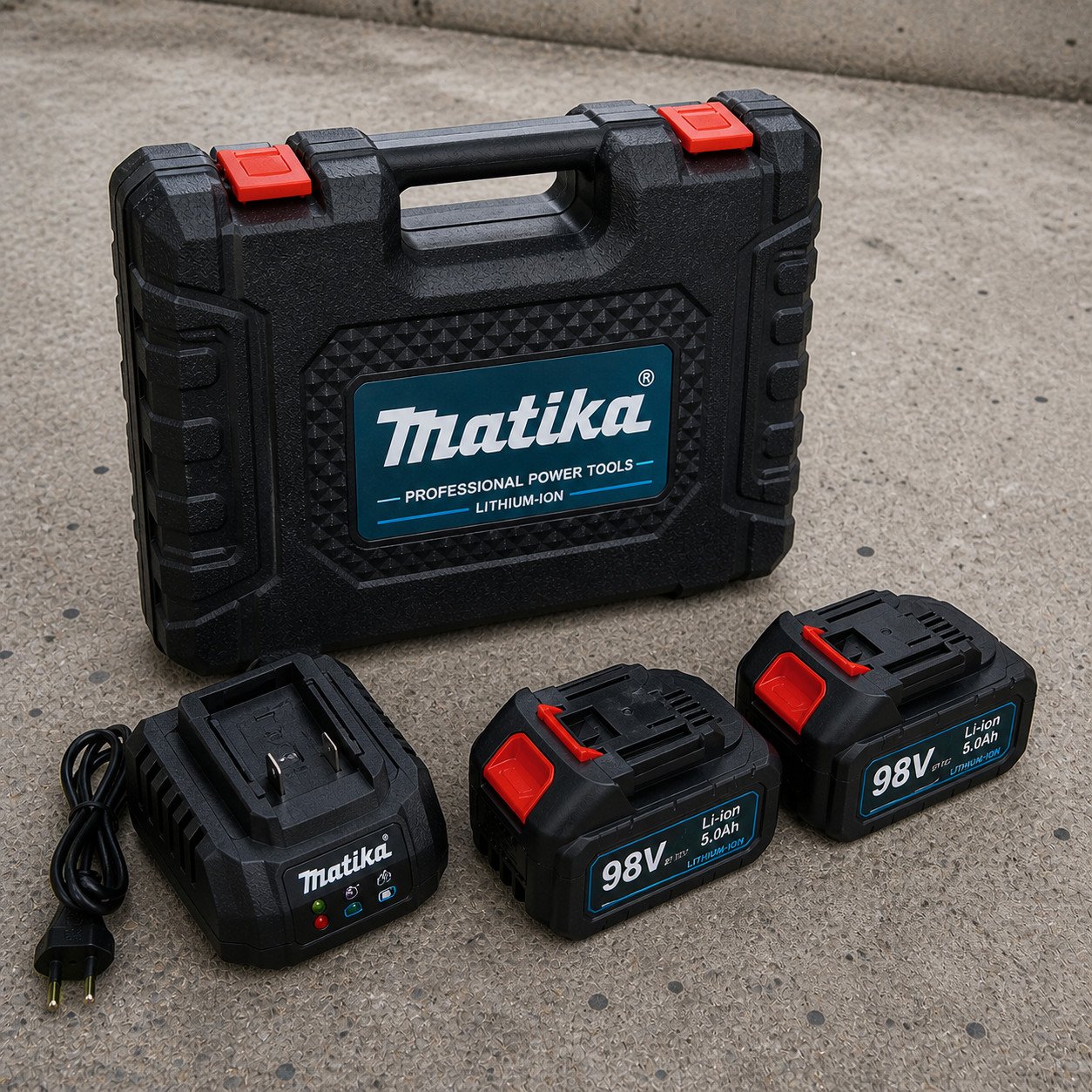 Aku brusilica 98V|  2 Baterij sa punjačem i koferom | Makita slika 3