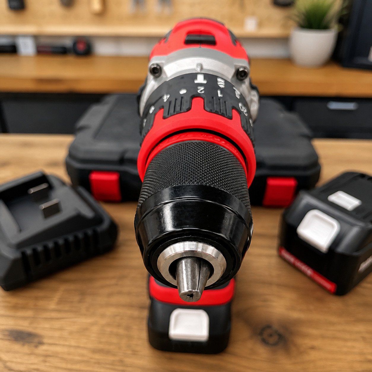 Aku bušilica Hilti udarna 128V | 2 baterije | metalna glava set slika 2