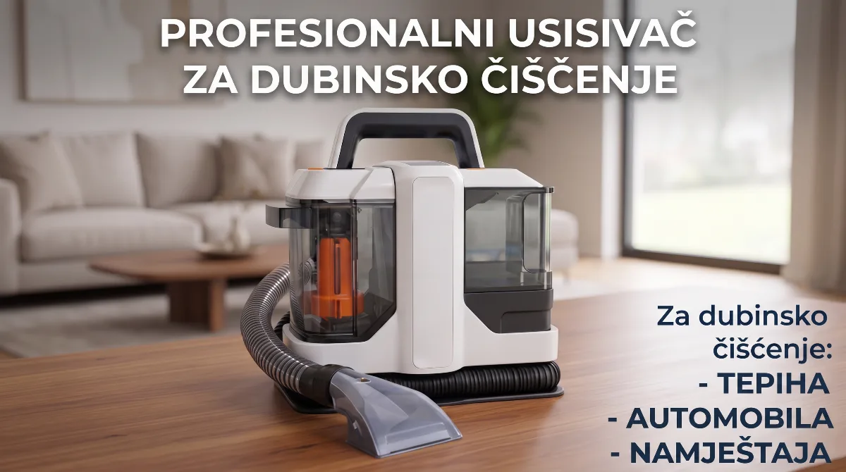 Profesionalni Usisivač Za Dubinsko Čišćenje Tepiha i Auta - Glavna slika