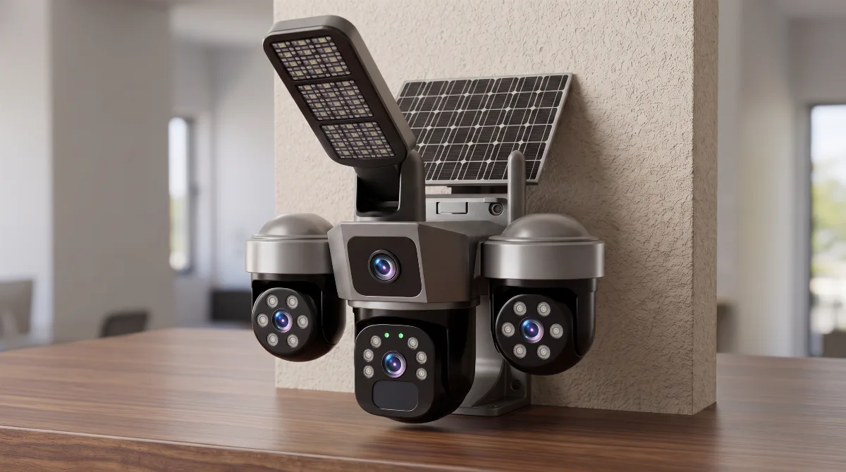 Solarna 4G Kamera Na SIM Karticu 12MP PTZ Noćni Vid