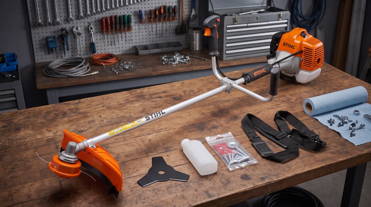 Trimer za travu STIHL 5.2 KS Benzinski Set sa opremom mjesavina