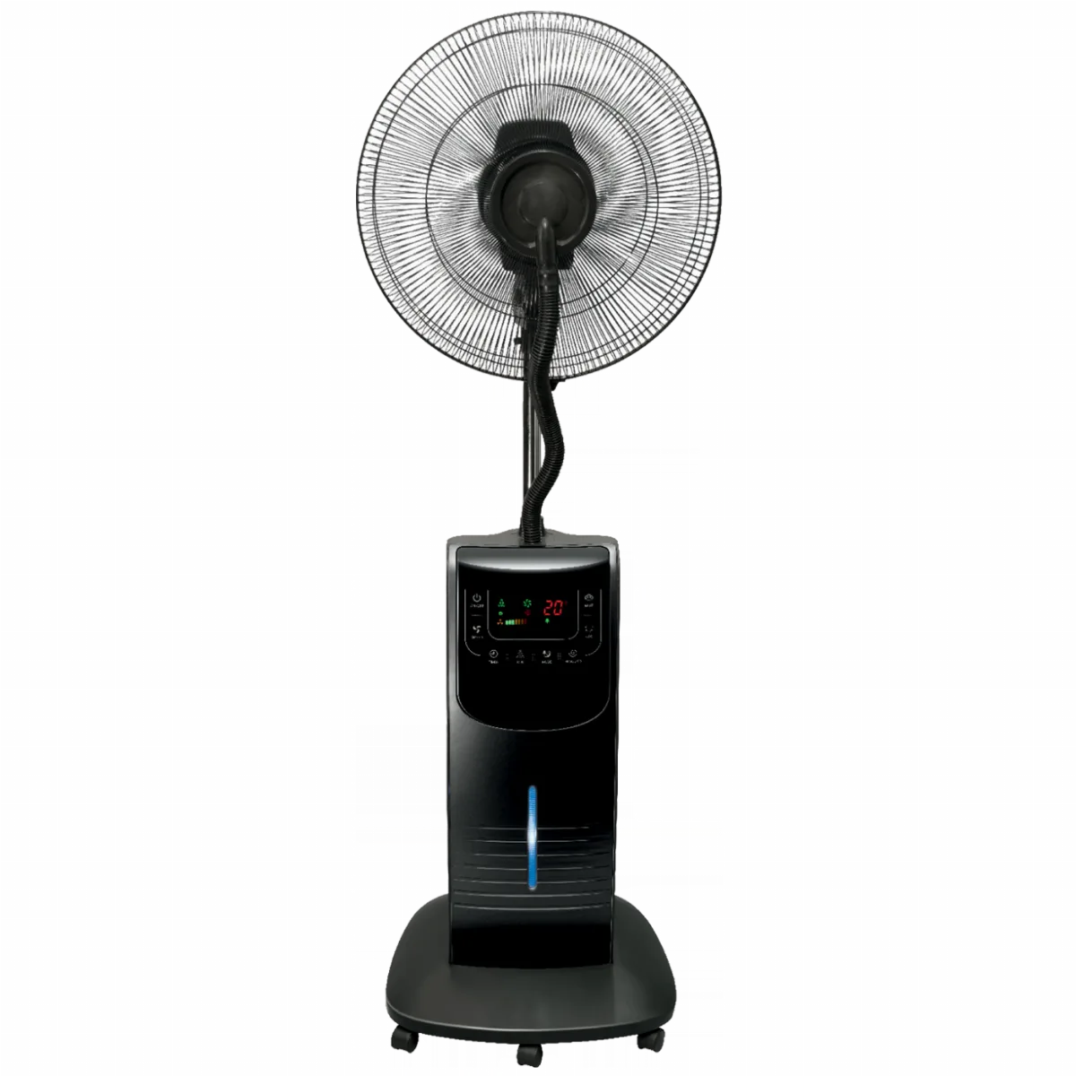 Ventilator Sa Raspršivačem Vode 100W 40cm Daljinski Timer - Tehnička izrada i anatomske prednosti