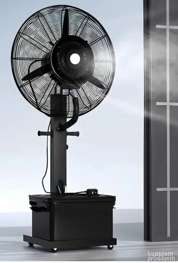 Ventilator Sa Raspršivačem Vode 100W 40cm Daljinski Timer slika 3